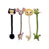 Cute Long Neck Evil Zodiac Plush Pendant Keychain Healing Stuffed Animal Doll Birthday Gift Decor