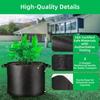 Faltbare Grow Bags Verdickte Stofftöpfe Pflanzenzucht Filz Grow Bags Baumpflanzung