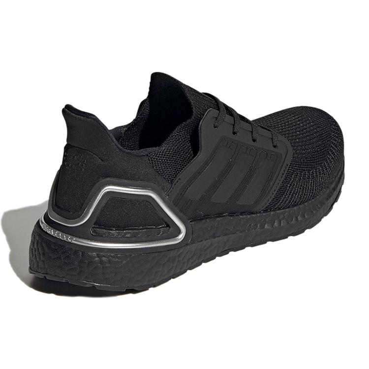 New Adidas Ultra Boost 20 Core Black Silver Metallic FV8333