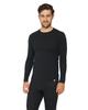 Merino Long Sleeved Shirt 1 Pack XXL Black [DANISH ENDURANCE] Men's 1-pack