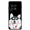 Black Silicone Case For OnePlus 13 5G Case Cartoon Cat Soft Back Cover For OnePlus Ace5 5G Ace 5 Pro 13R Phone Case Shell Coque