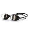 Large Frame Electroplated Swimming Goggles