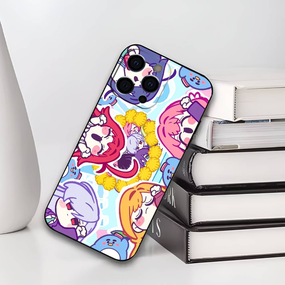 

The 100 Girlfriends Who Really Love You Phone Case For iPhone 17,16,15,14,13,12,11 Plus,Pro Max,XS,Soft Silicone Black Cover iPhone16plus