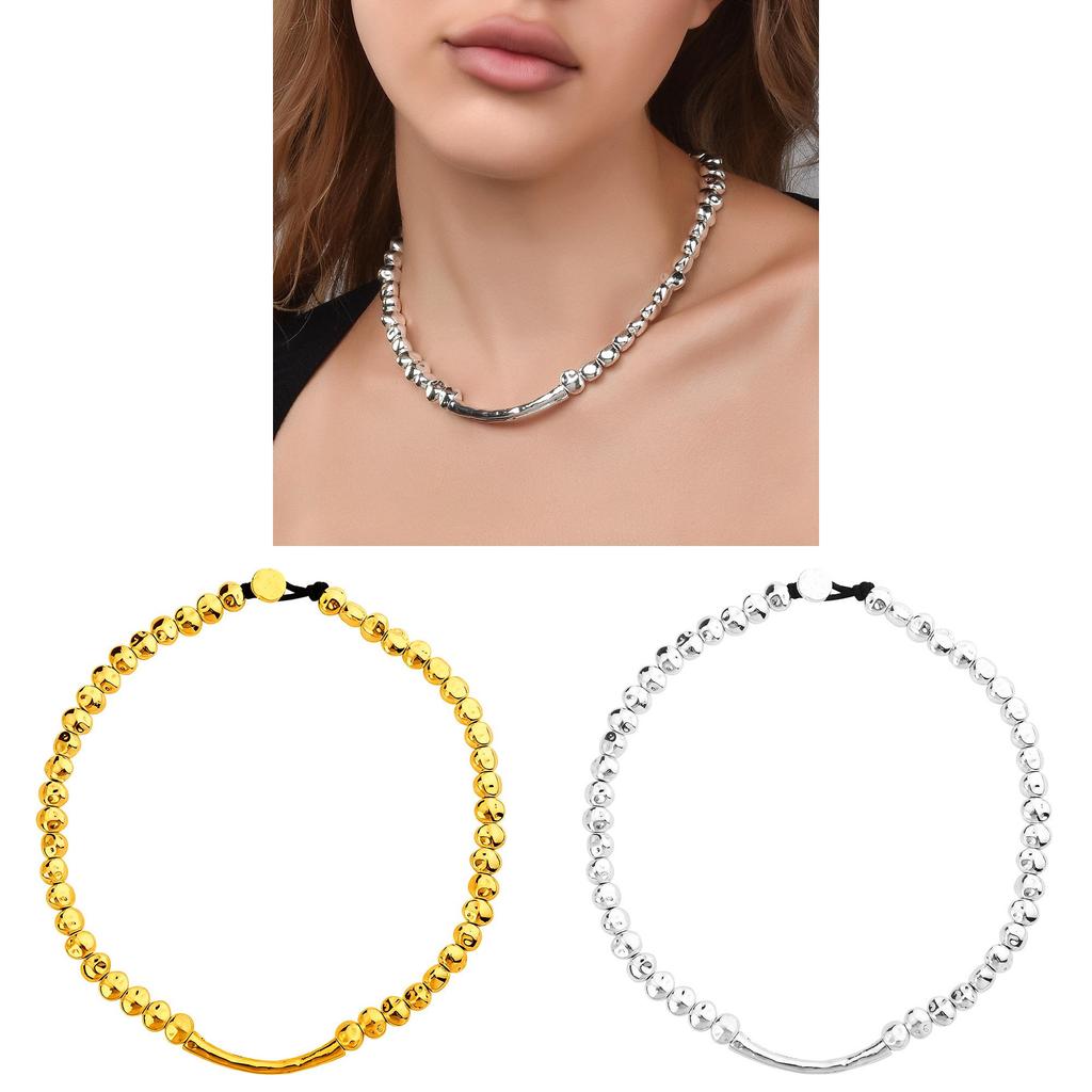 Geometric V Gold Necklace For Women With Minimalist Style Jewelry For Winter