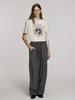 Baitalssain Tuck Wide Elastic Pants