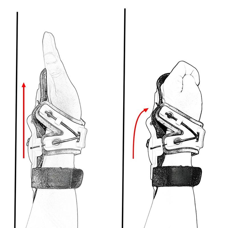 Motorcycle wrist guard X8 wrist support white acid yellow M/L motorcycle protective equipment