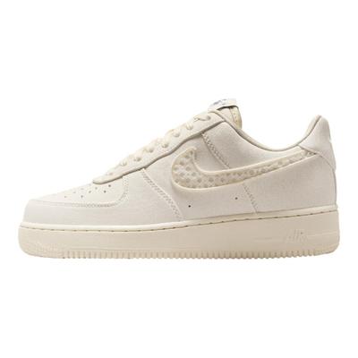 Air Force 1 Low Zeil Slipvast Slijtvast Lage top Skateboard Schoenen Dames Beige Sneakers IH7351-010