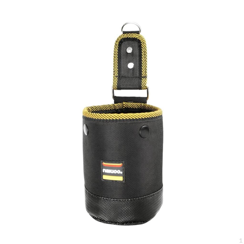 Tool Pouch with Belt Clip Quick Release Reinforced for Electricians, Carpenters,