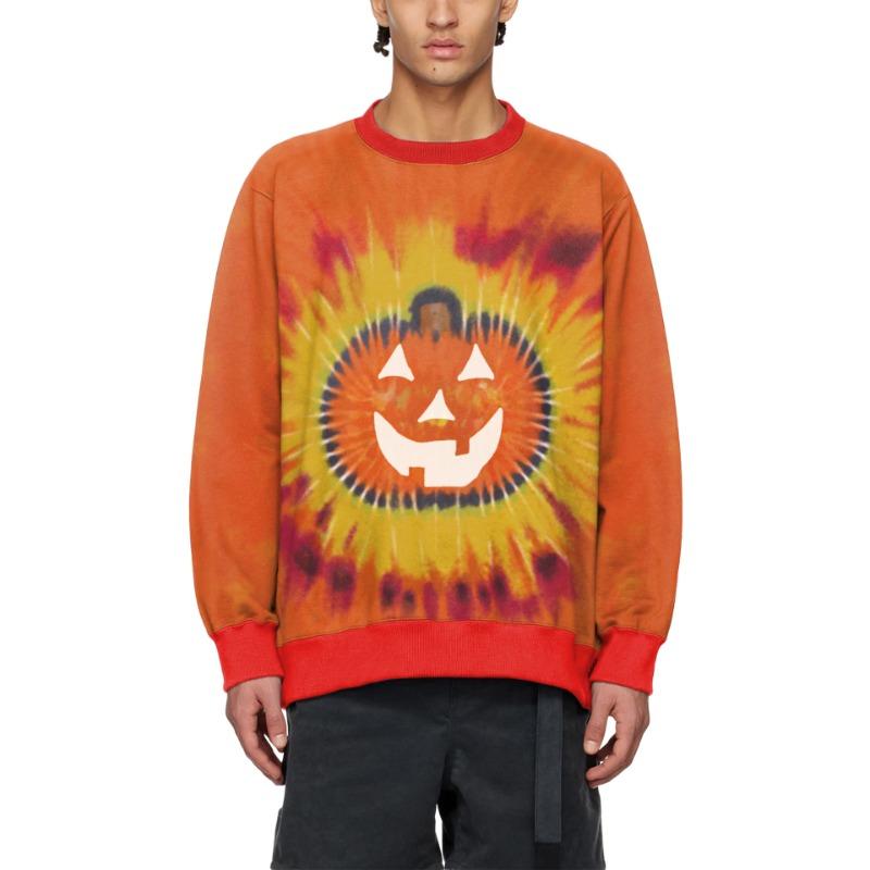 Halloween new costumes movie skull digital printing sweater men's ghost festival street funny sweater woman