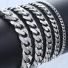 Titanium steel non-fading Cuban bracelet trendy hip-hop raw jewelry stainless steel bracelet