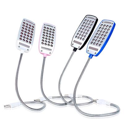 USB LED Desk Lamps 5V Night Light Table Lamp Reading Bulb Bedroon Study 28 LEDS KTY