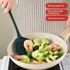 5Pcs Silicone Kitchenware Soup-Spoon Spatula Colander Spoon Spatula Kitchen Cooking Tools Kitchen Supplies