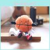 Sports Theme Plush Keychain Pp Cotton Stuffed Animal Toy Backpack Charm Gift For Kids