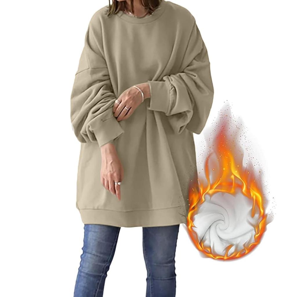 AUSKY Loose Fit Available in Two and This Pullover Hoodie features a long sleeve and a flattering Perfect for casual and Women's Sweatshirt, Styles