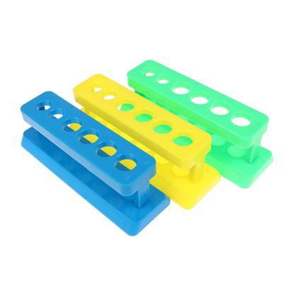 Soporte para Bureta Soporte para Tubos de Ensayo de Laboratorio Estante Portatubos de Ensayo de Plástico Suministros de Laboratorio y Escuela