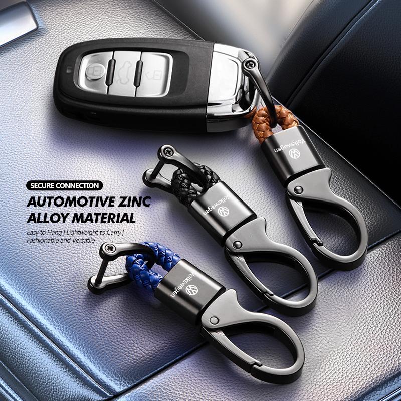 CUP1 Car Styling Blade Head Leather Key Anti-lost Chain Accessories For Volkswagen VW Passat Golf 4 5 6 Tiguan Polo Scirocco Jetta CC