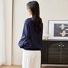 Oil Painting Printed Sweatshirt Women's Loose Slim-fit Fall Round Neck Pullover Top