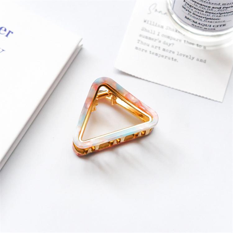 Wholesale Custom Manufacturer hair accessories for curly hair Big Triangle small beautiful hair clips