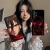 AOT Mikasa Mobile Phone Case for Samsung Galaxy A73 72 71 70 56 55 54 53 52 36 35 34 23 16 15 5G Colour Protective Luxury Pretty