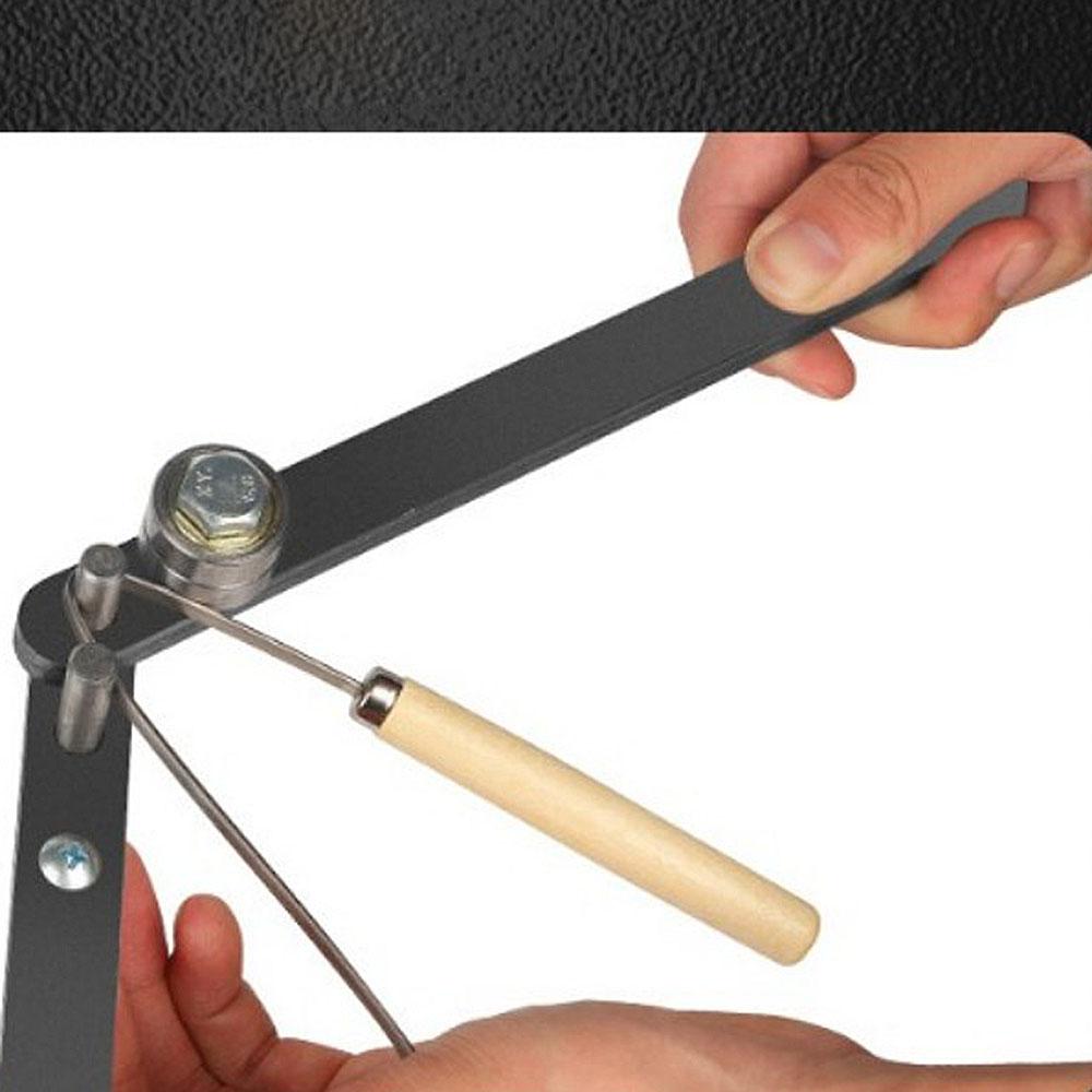 Piegatubi Manuale da Banco - Piegatubi con Leva Regolabile, Dispositivo Manuale per Curvare Barre d'Armatura, Piegatura Tubi su Banco da Lavoro da Banco,