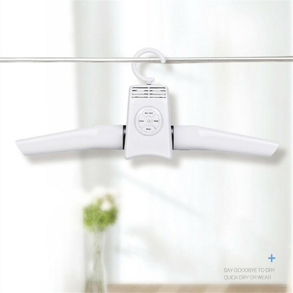 Portable Clothes Hangers Electric Clothes Dryer Smart Shoes Dryer Rack Hot&Cold Dual-use Home Travel Rack Hangers US/EU