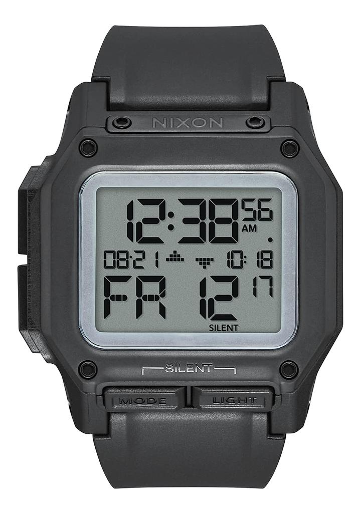 Nixon Regulus A1180 Wristwatch, Black/Positive