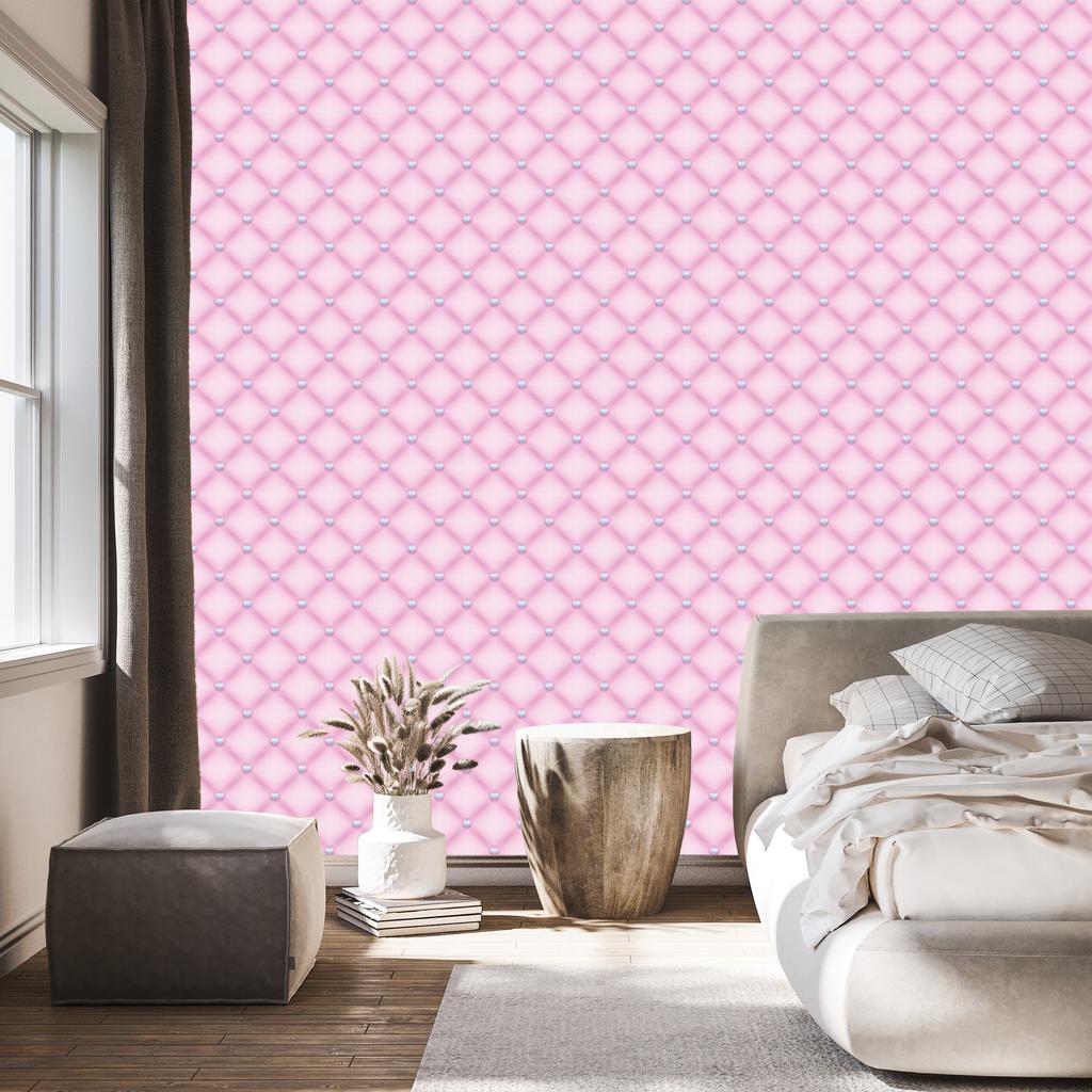 Quilted wallpaper for living room and bedroom 50x1000