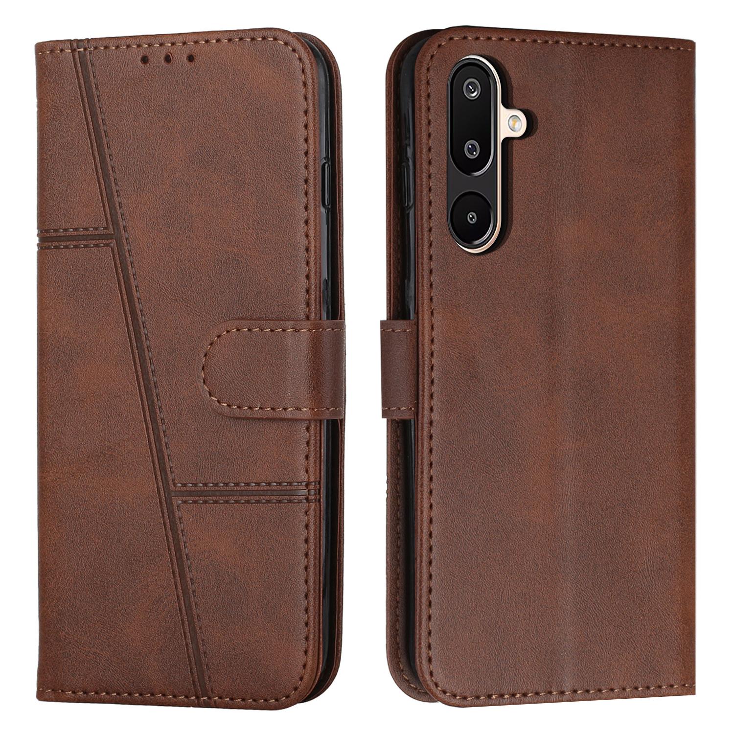 

For Samsung Galaxy F16 5G/M16 5G Case Leather Stand Protective Phone Cover F