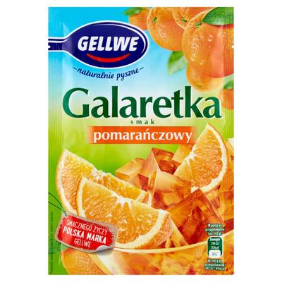 Gellwe Jelly Orange Flavor 72 G