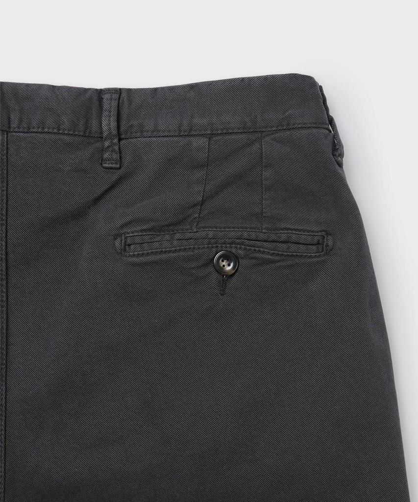 PANICALE Regular Slim Fit Dyed Chino Pants [Black]