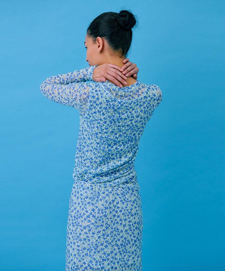 WNDERKAMMER Crinkle T-Shirt_Light Blue