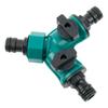 Hose Connectors Hose Splitter Y-shaped Valve 3 Way Diverter Valves Female Fittings Garden ON/OFF Water Pipe Watering Equipment