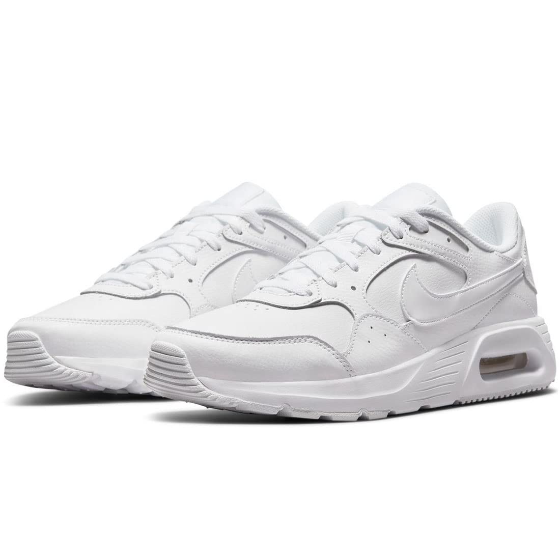 

NIKE AIR MAX SC LEA DH9636 101 Nike Air Max SC Leather Sneakers Shoes Men s White/White (101) 27.0cm