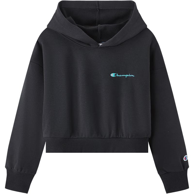 Champion Girls Short Hooded Sweatshirt 130