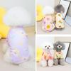 Pet Clothing Cartoon Animal Dog Clothing Printing T-shirt Thin Section Small Medium Dog Vest Short Sleeve  Clothing