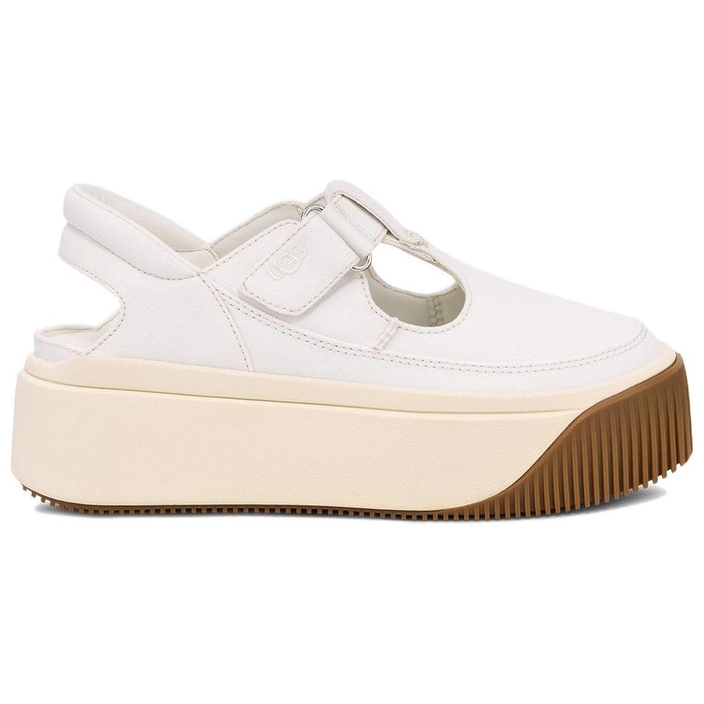 UGG Ez-Duzzit Stoff Mode Serie Bequeme Freizeitschuhe Damenschuhe Weiß 1167500-WHT