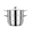 Odin Adneny 28cm 2-Layer Stainless Steel Steamer