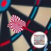 80 Pcs Dart Sets Plastic Dart Flights Dart Supplies Lightweight Dart Flights Dart Flights Set Darts