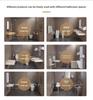 Aluminum Alloy Flip-Up Toilet Armrest Booster for Elderly & Disabled