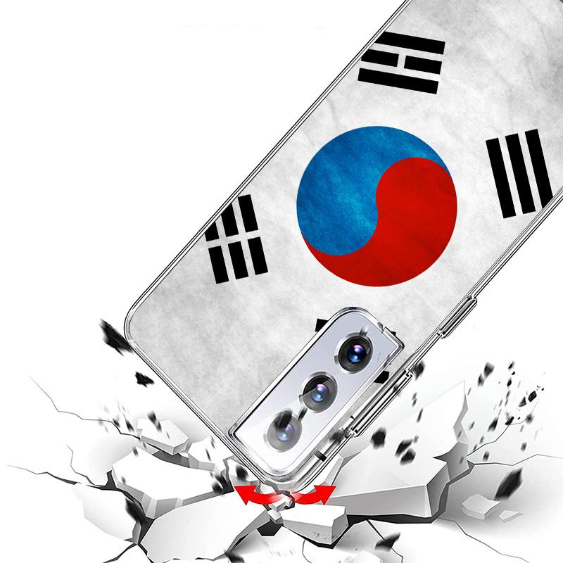National Flag RU FR UK Phnoe Case for Samsung Galaxy S26 S25 Edge S23 S24 Ultra S22 Plus S21 S20 FE Unique Cover Soft Coque Gala