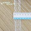 (10 Yards/roll) 2.25cm White Lace Fabric Webbing Decoration Lovely Gift Packing Cotton Material