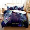 Game Hearthstone Heroes of Warcraft Bedding Set Cartoon Anime Three-piece Set Teenager Bedroom Duvetcover Sets