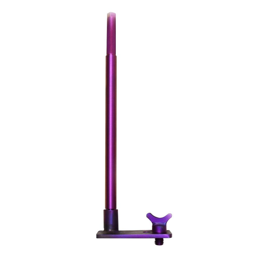 64 Titanium Anchor Piton Fixing Tool Can be fixed to any screw thread Purple anodized coating [KOTEI-01]