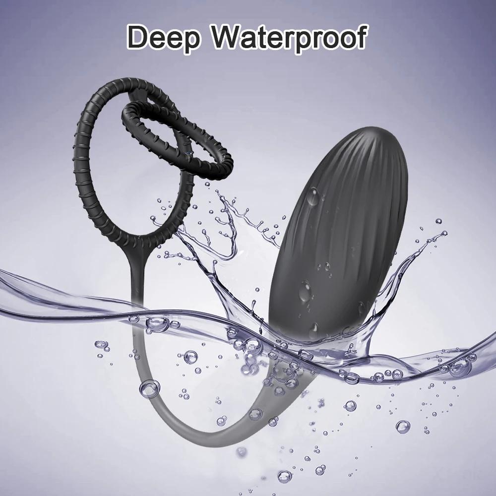 Vibrating Prostate Massager for Men Remote Control Butt Plug Anal Vibrator Cock Ring for Gay Anal Plug Sex Toy for Men