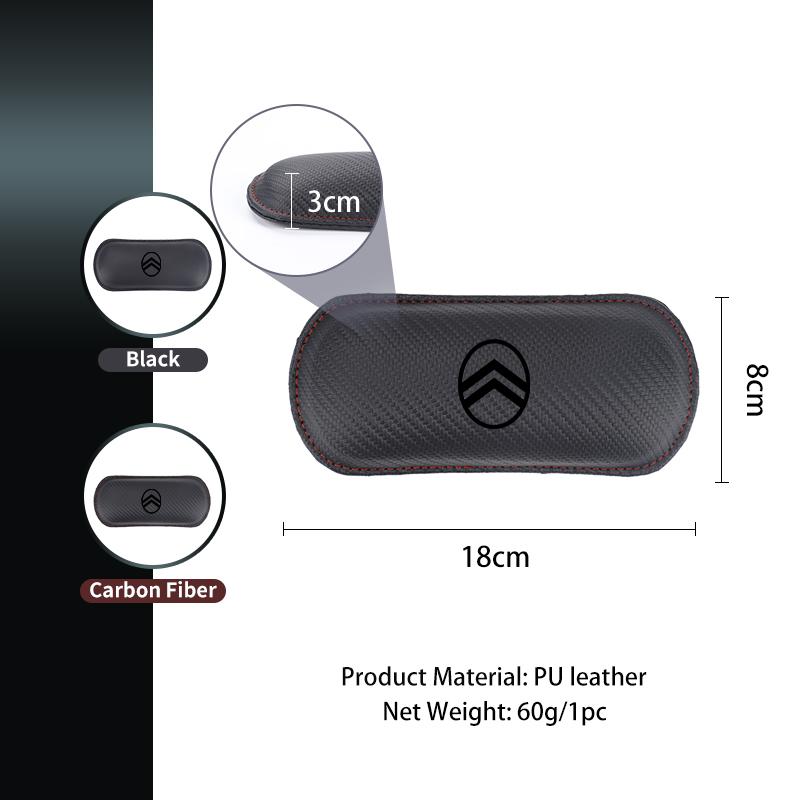 AIU1 Car Knee Pad Leg Knee Cushion Car Door Armrest Accesseries For Citroen C4 C3 C5 C1 C2 Berlingo Celysee Cactus Picasso Aircross