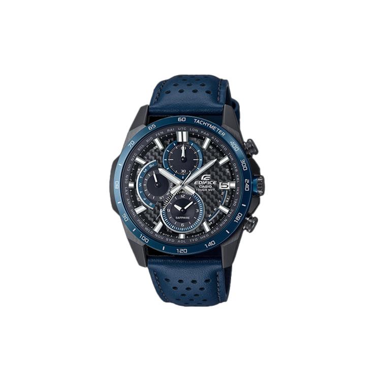 

CASIO Men EDIFICE Black Watch EQW-A2000CL-2APR Blue Strap