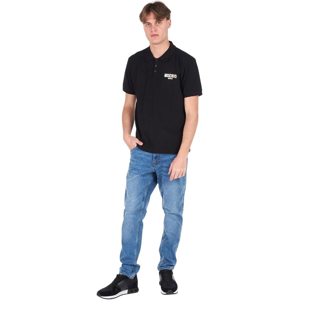Moschino Unisex Adult Logo Cotton Polo Shirt