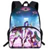 Hunters Demon Kpop Cartoon School Backpack Durable Material Anti Shock Students
