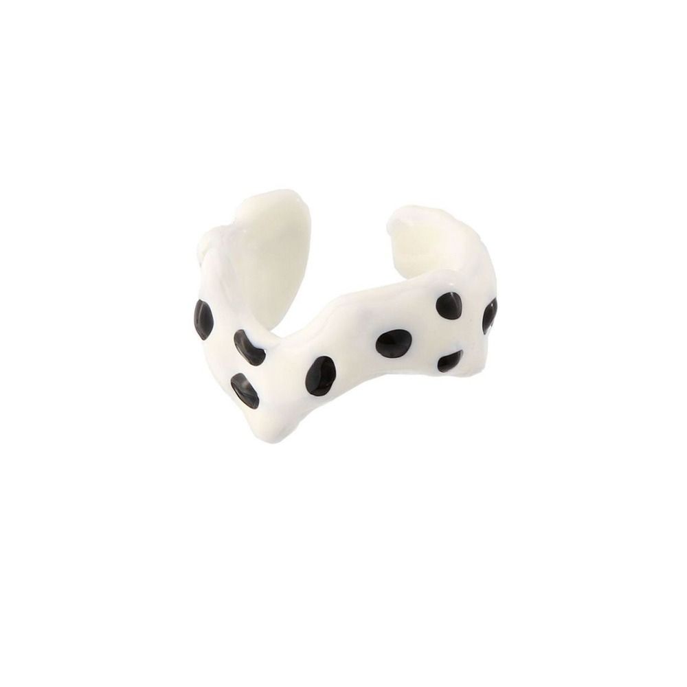 Dropping Process Opening Ring Polka Dot Fashion Jewelry Vintage Ring Korean Style Ring Women Ring
