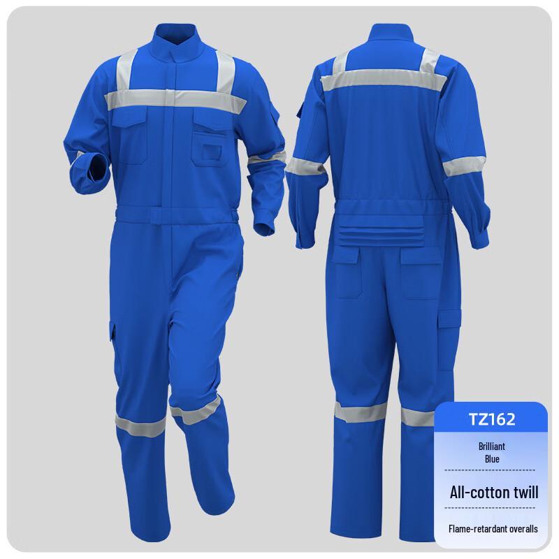 YEXIZE Flame Retardant Pure Cotton Work Coverall Set M/165